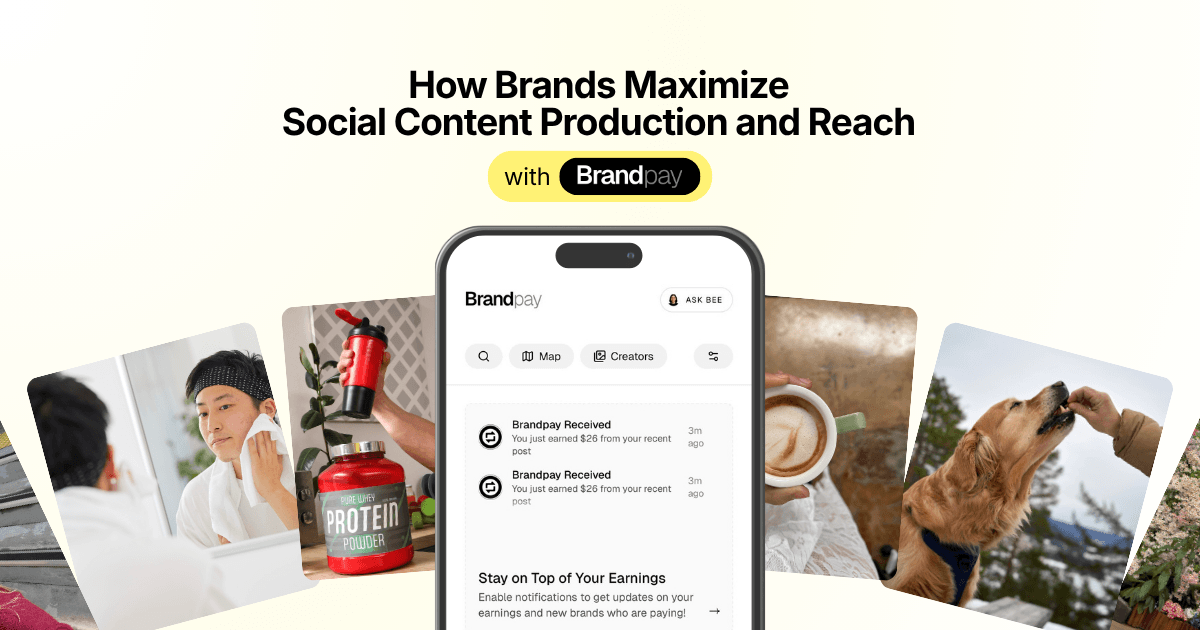 How Brands Maximize Social Content Production and Reach with BrandPay